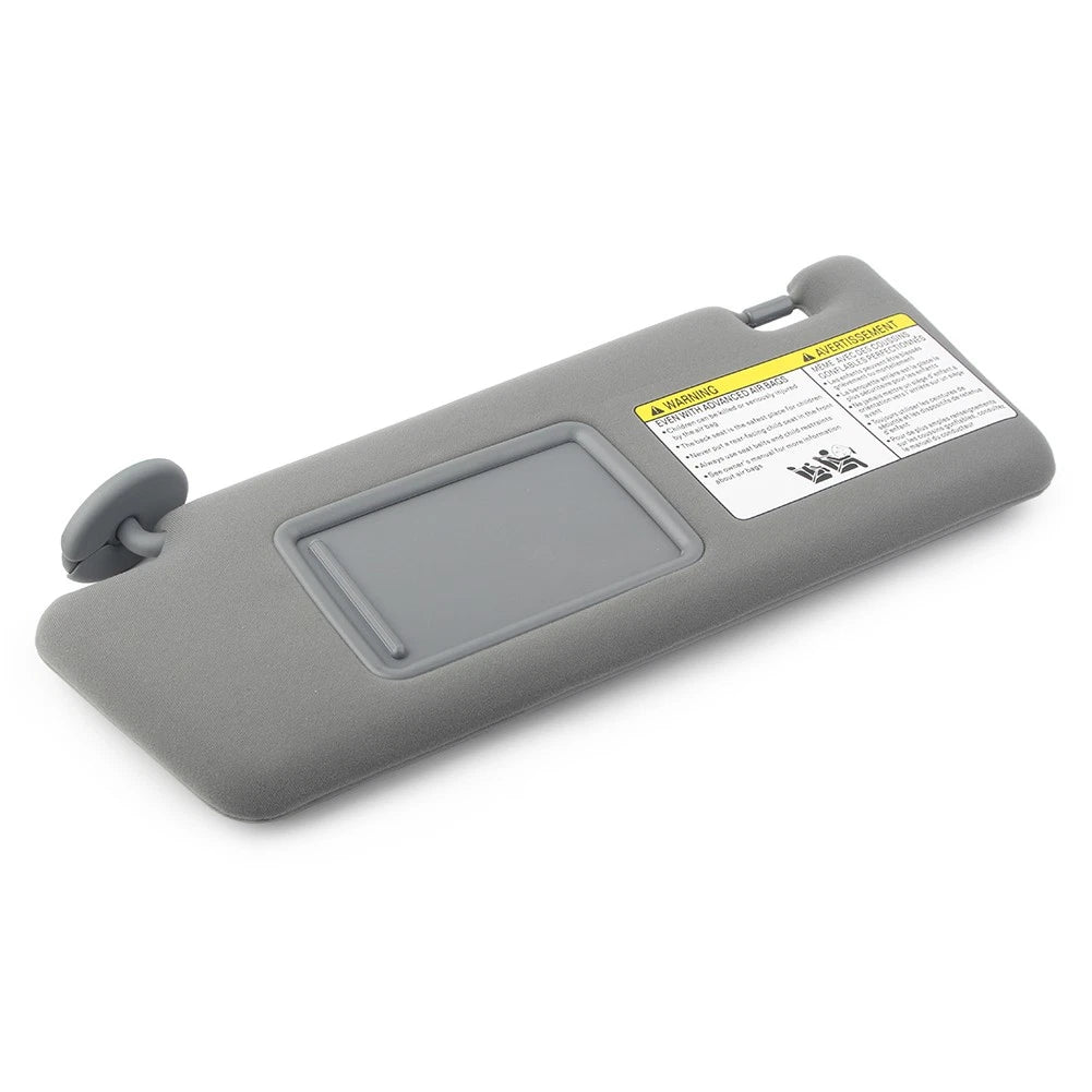 1x Left Side Sun Visor for Toyota Tacoma 2005-2015 W/O Light 74320-04181-B1 Gray