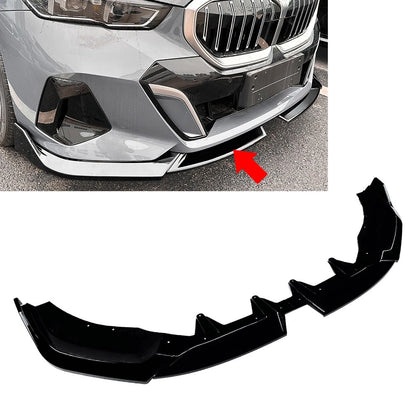 Front Bumper Splitter Spoiler Lip For BMW 5 Series I5 G60 G61 M Sport 2024+