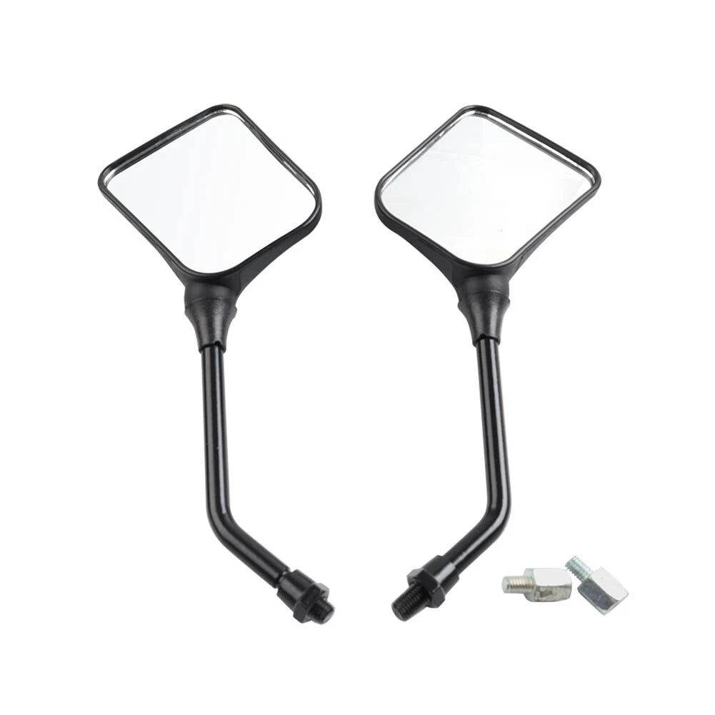 Rearview Side Mirrors Black For Suzuki Vinson 500 King Quad 300/400/500/750 ATV