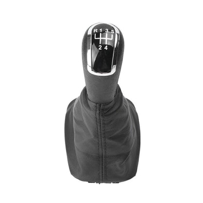 Fit Skoda Fabia 2000-08 2010~2013 Dustproof Auto Leather Shift Knob Gear Shifter