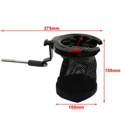 Black Rear Passenger Drink Cup Holder Fit For Honda Goldwing GL1800 2001-2017