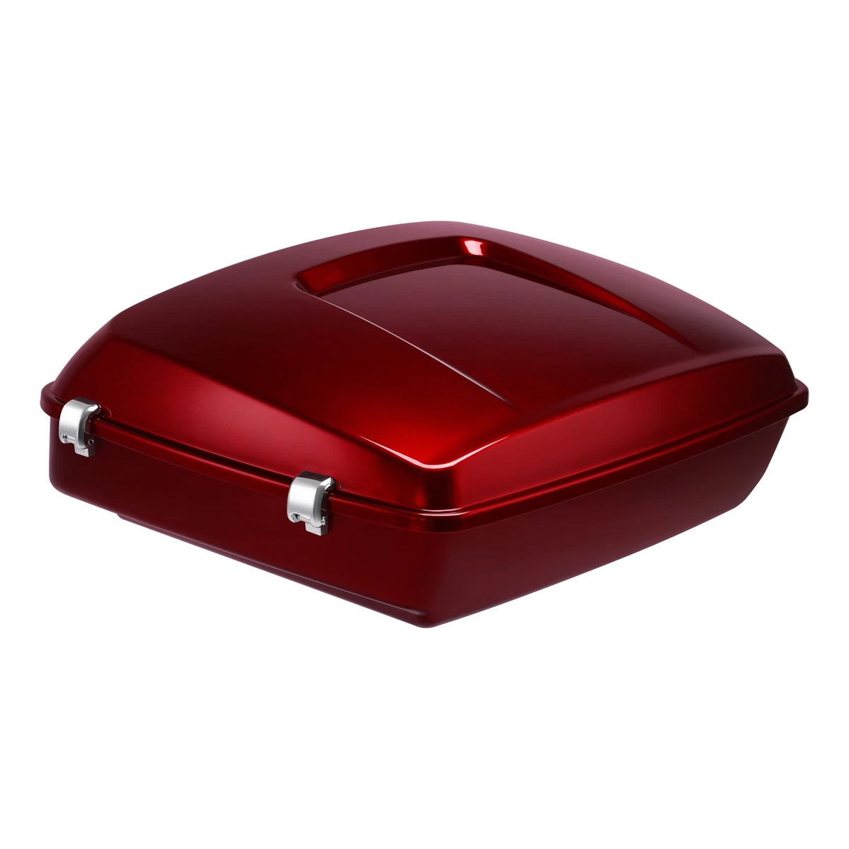 Chopped Trunk Pad Mount Rack For Harley Touring FLHX 2014-Up Velocity Red Sunglo