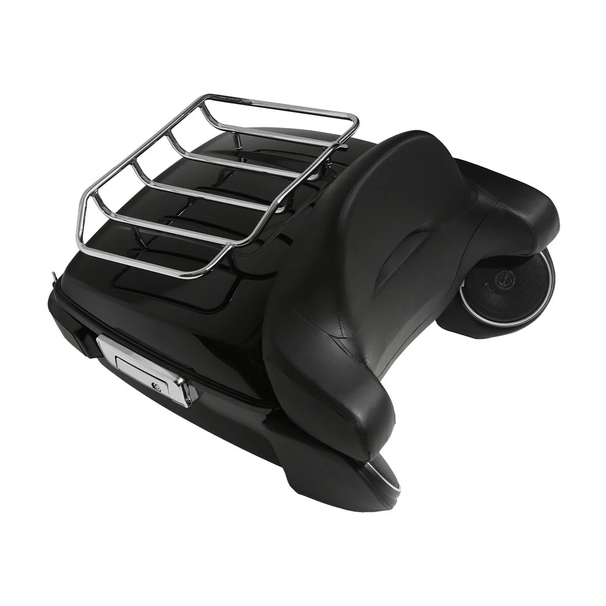King Trunk Pad Light Rack Speakers Docking For Harley Electra Road Glide 2014-26