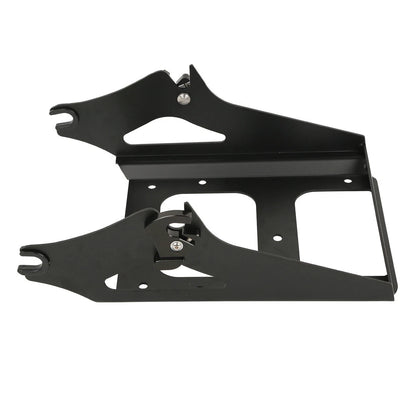 King Trunk Backrest Mount Rack Fit For Harley Touring Electra Glide 2009-2013 12