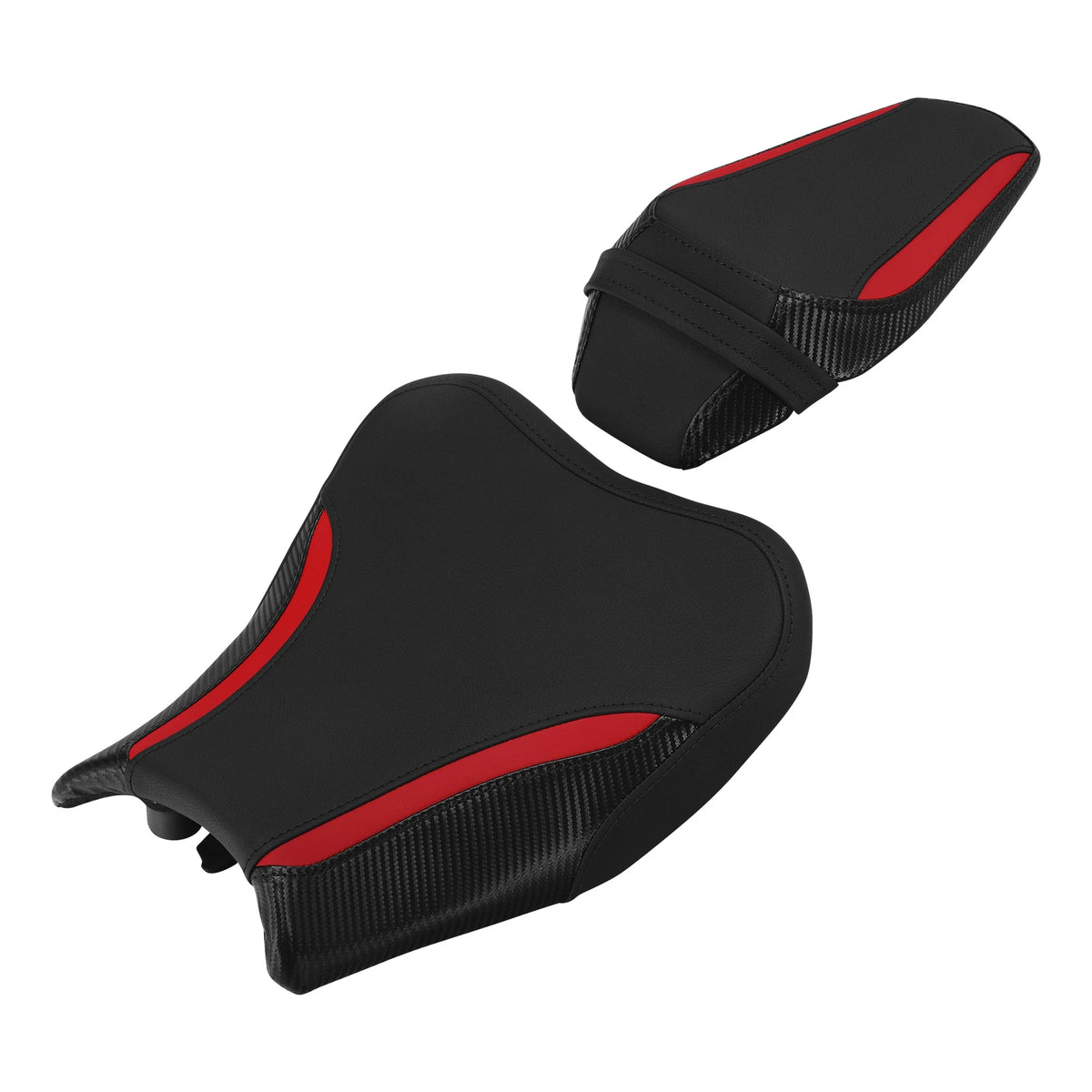 Rider Driver Passenger Seats Fit For Kawasaki Z900  Z 900 2017-2023 22 Black Red
