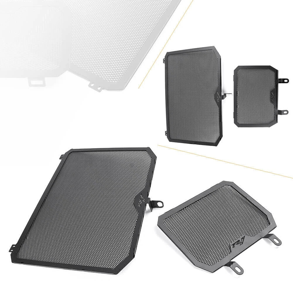 2 Pcs Radiator Grill Grille Guard Cover Protector For Yamaha YZF-R1 2015 2016 17