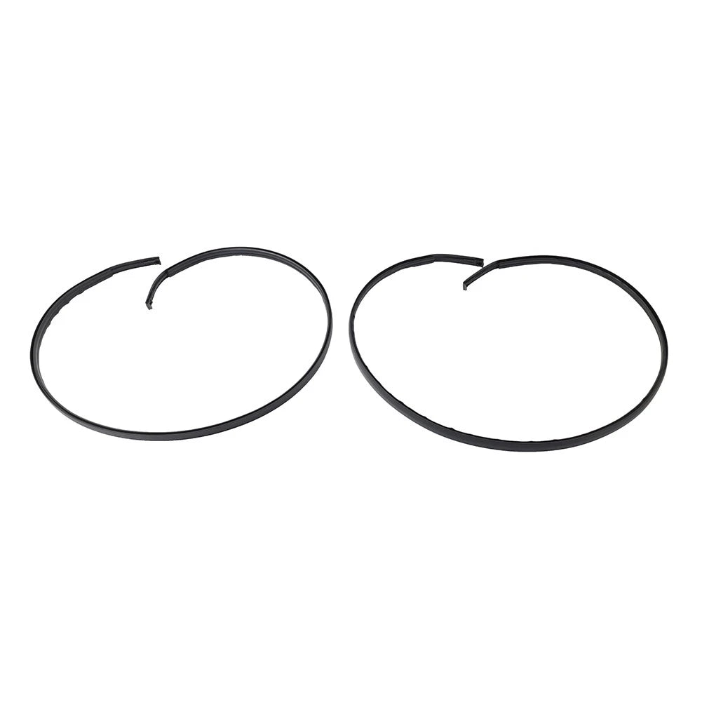 2pcs Roof Drip Molding Weather Strip Fits For Toyota Yaris Sedan 2007-2011