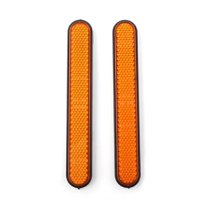 Rear Mudguard Fender Reflector For Harley Sportster 883 1200 X48 A1 ABS Orange