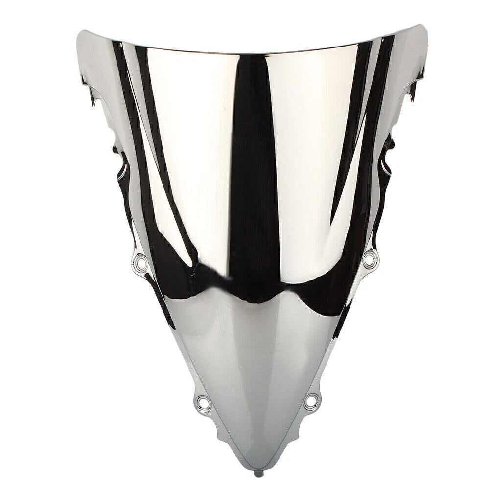 Windshield Windscreen ABS Plastic Fit for Yamaha YZF R6 600 2003-2005 Silver