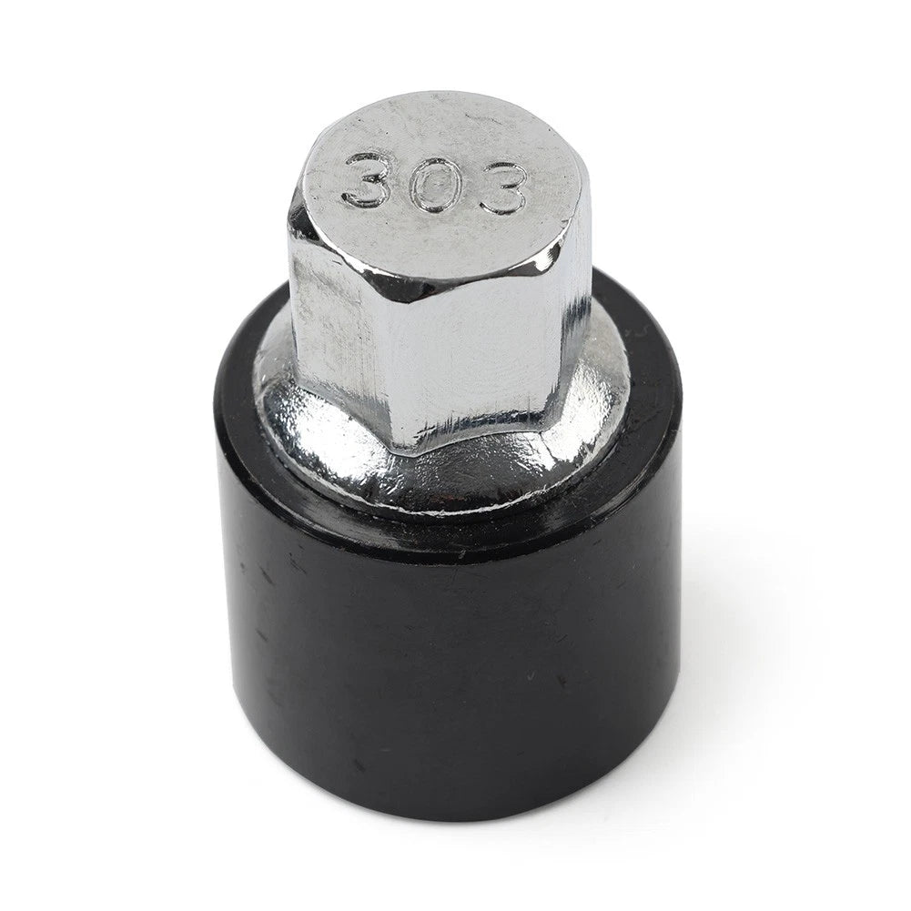 Locking Wheel Bolts Nut Key Anti-theft Screw Key Tool For Mercedes Metal 303