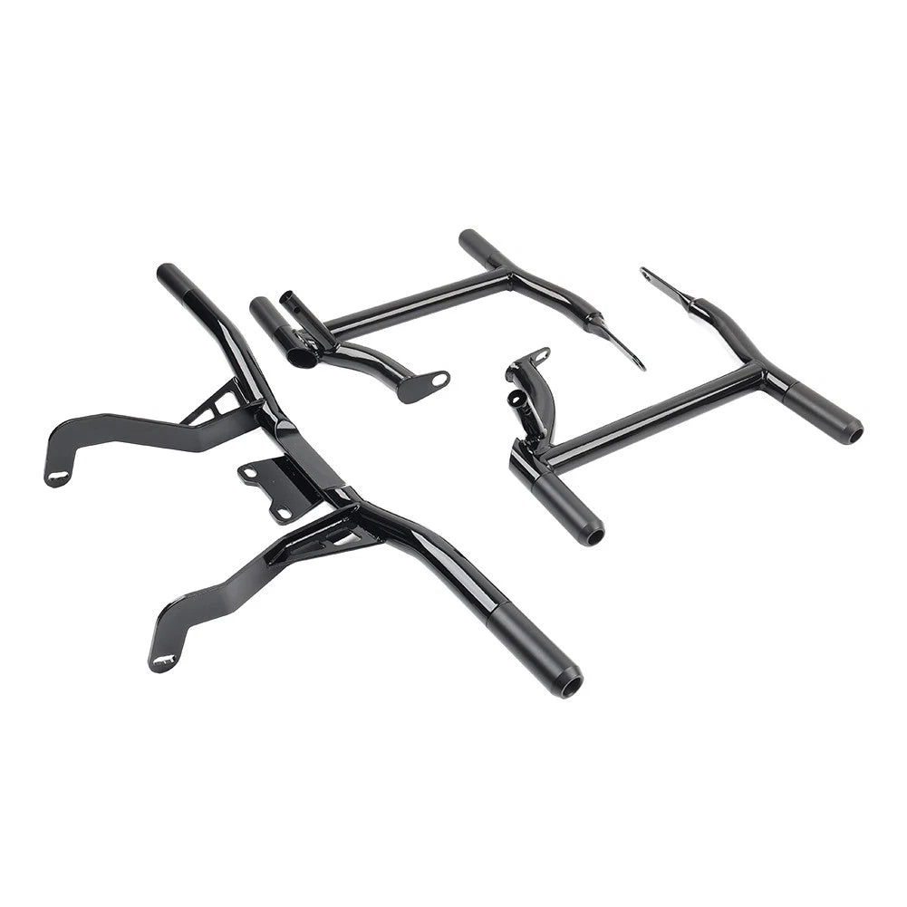 Saddlebag Rail Front Engine Guard Crash Bar For Harley Road Street Glide 2014-24