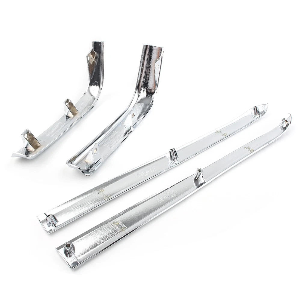 4pcs Saddlebag Pannel Decoration Strips Fit For Honda Goldwing GL1800 2001-2011