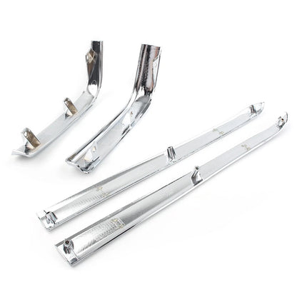 4pcs Saddlebag Pannel Decoration Strips Fit For Honda Goldwing GL1800 2001-2011