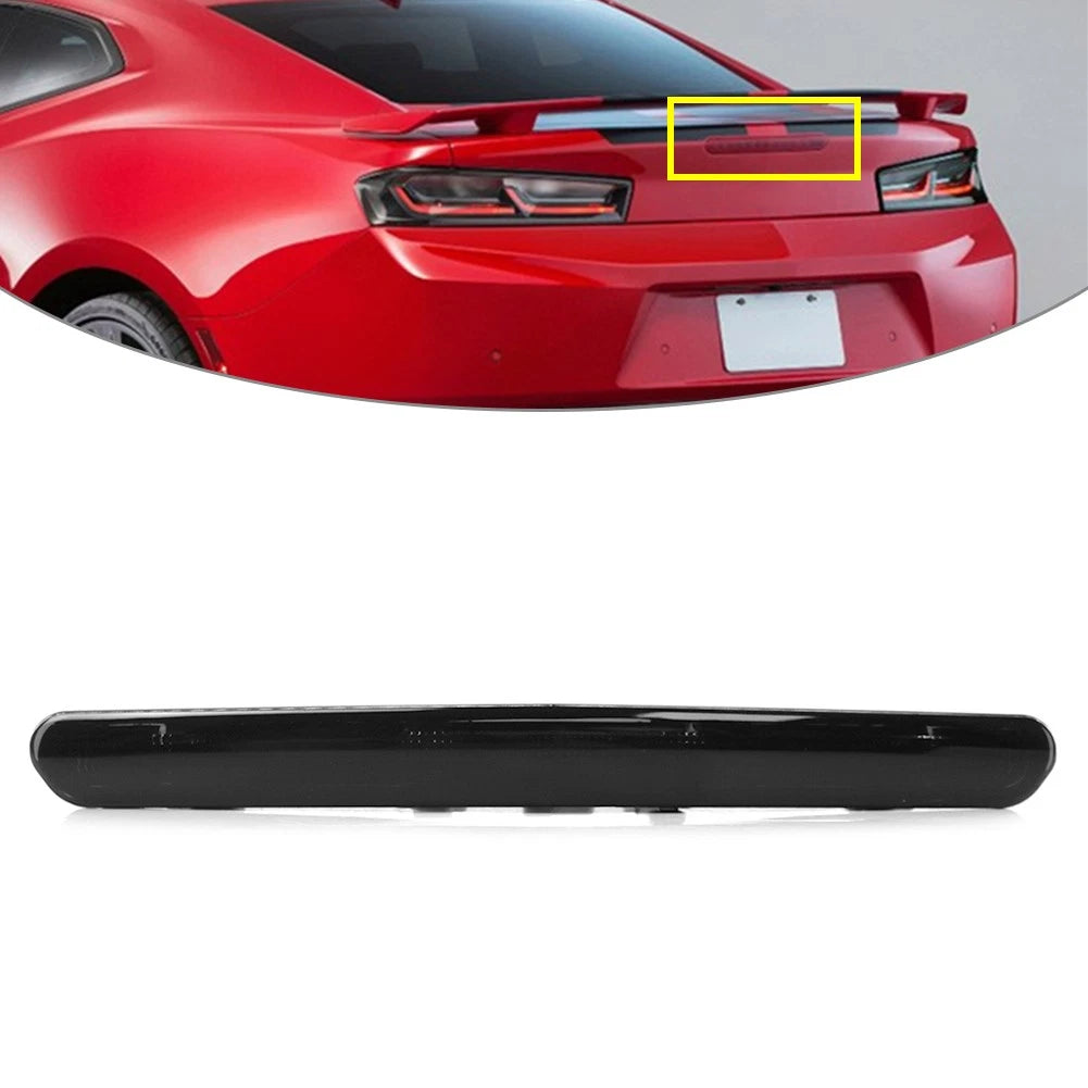 Black Rear High-Mount Stop Lamp Brake Light For Chevrolet Camaro 16-21 84330249