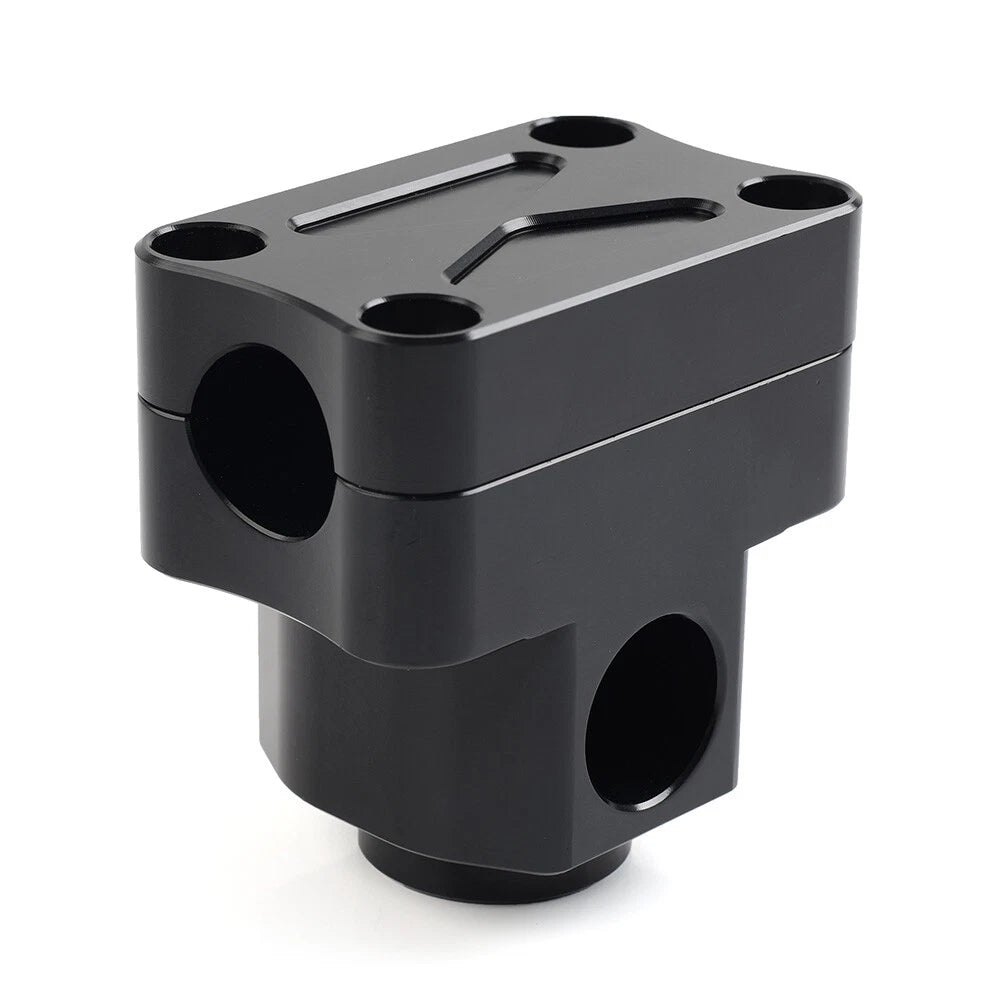 Handlebar Riser Stand Post Clamp For Honda Ruckus Zoomer NPS50 2003-2012 Black