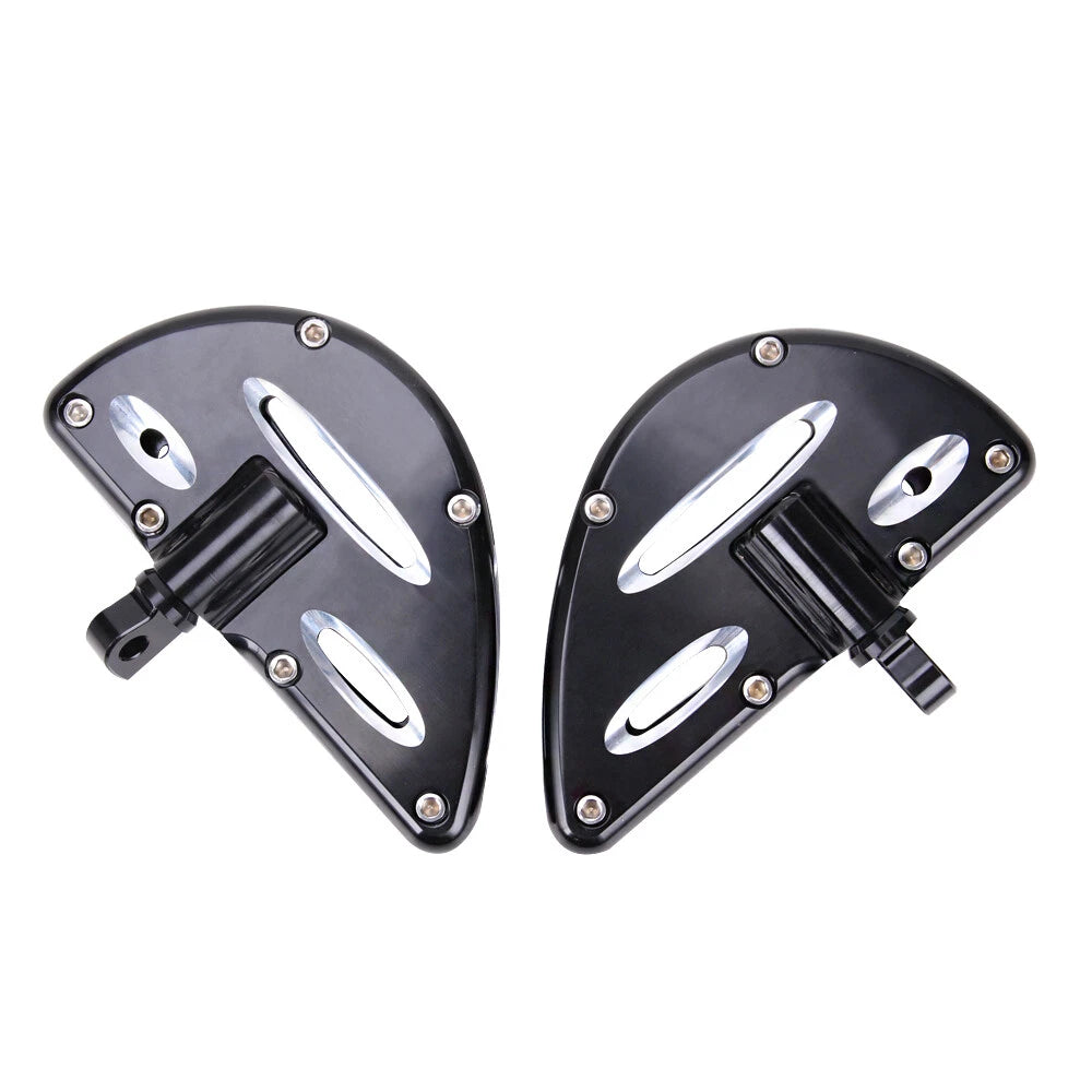 2X Rear Passenger Floorboards Floor Board Foot Pegs For Harley Touring Road King