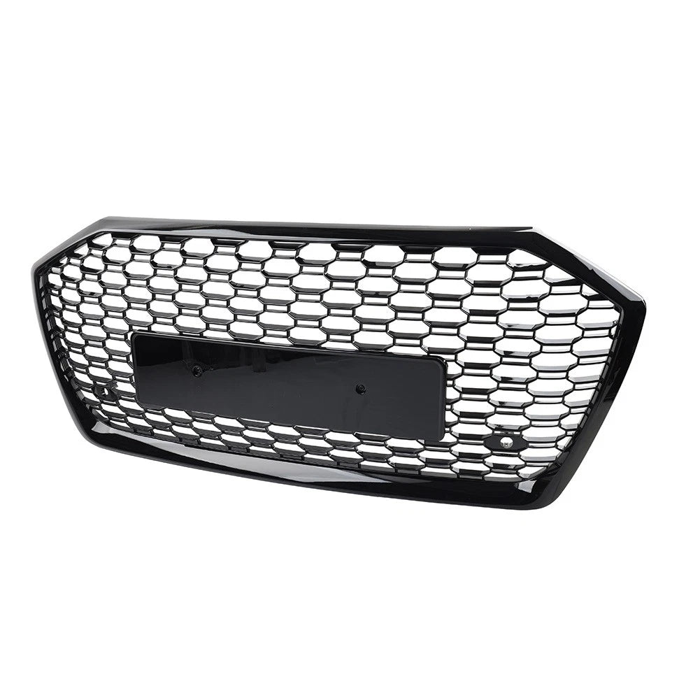 Front Bumper Honeycomb Mesh Grille For Audi A6 S6 C8 2019-2025