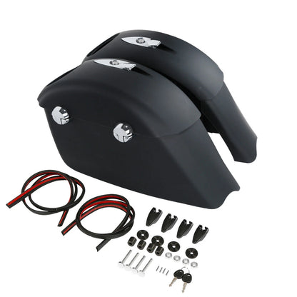 Saddlebags Electronic Latches Audio Lid Rail &Liner For Indian Springfield 16-25