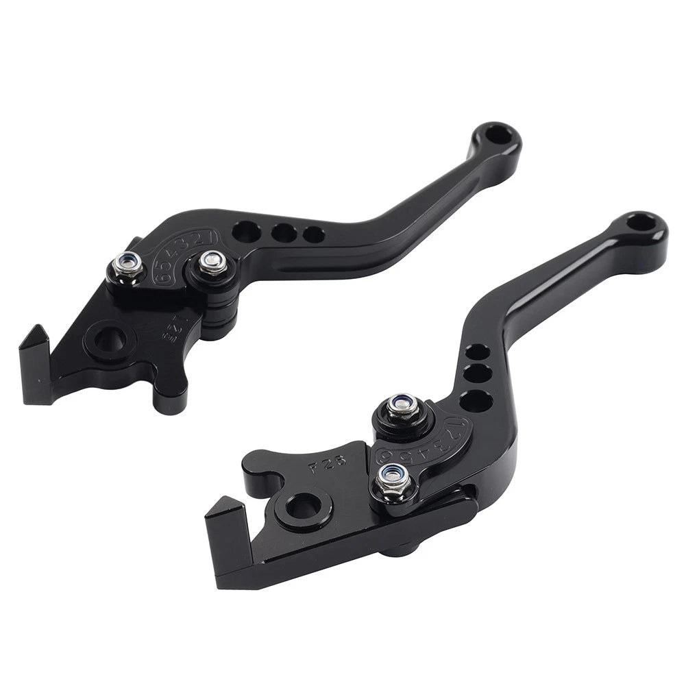 CNC Adjust Short Brake Clutch Levers For Kawasaki Ninja ZX4R ZX4RR 2023-2025