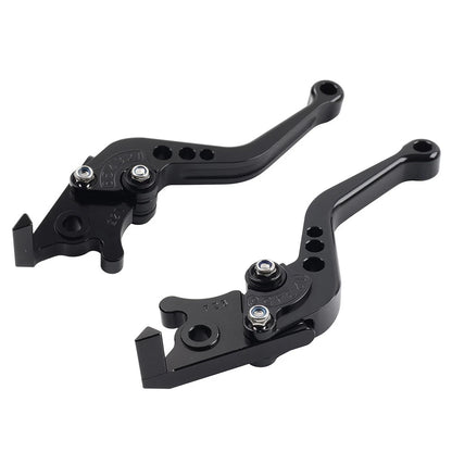 CNC Adjust Short Brake Clutch Levers For Kawasaki Ninja ZX4R ZX4RR 2023-2025