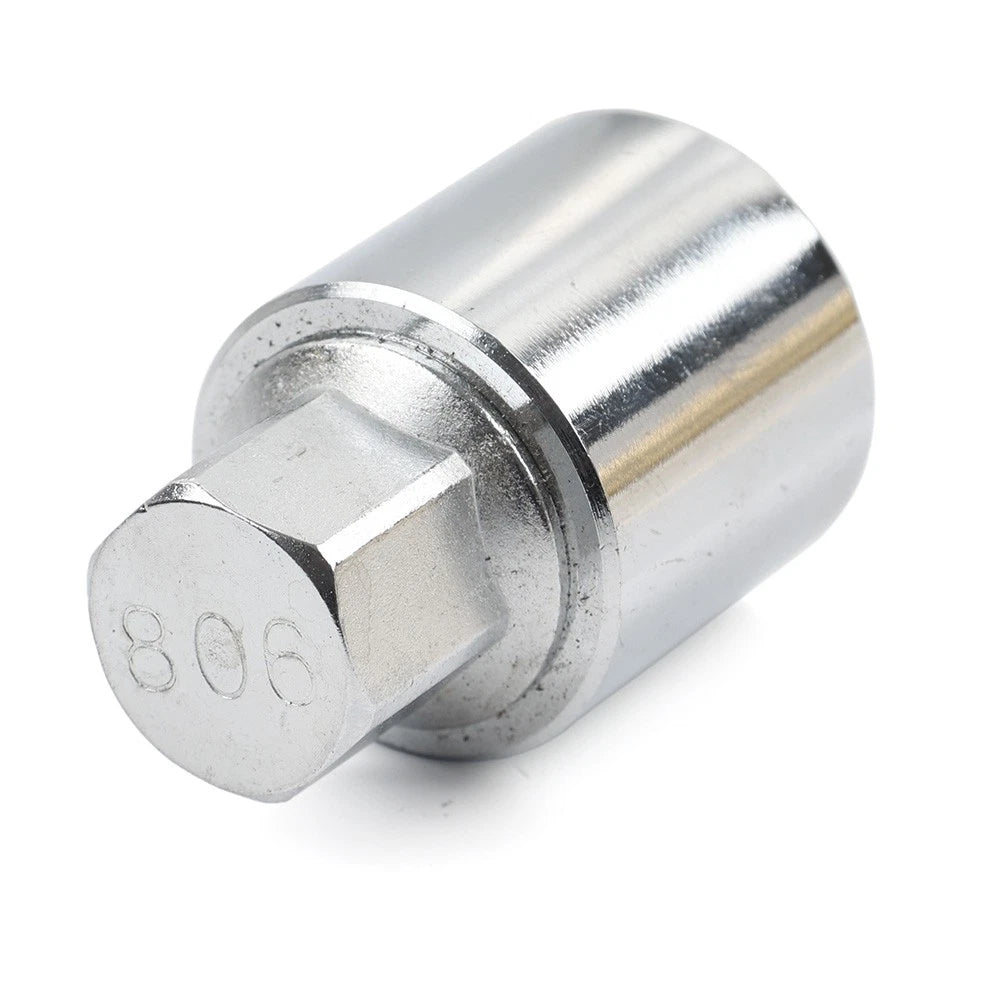 Sliver Anti-theft Wheel Bolt Lock Nut Key For Jeep Renegade Cherokee GZ