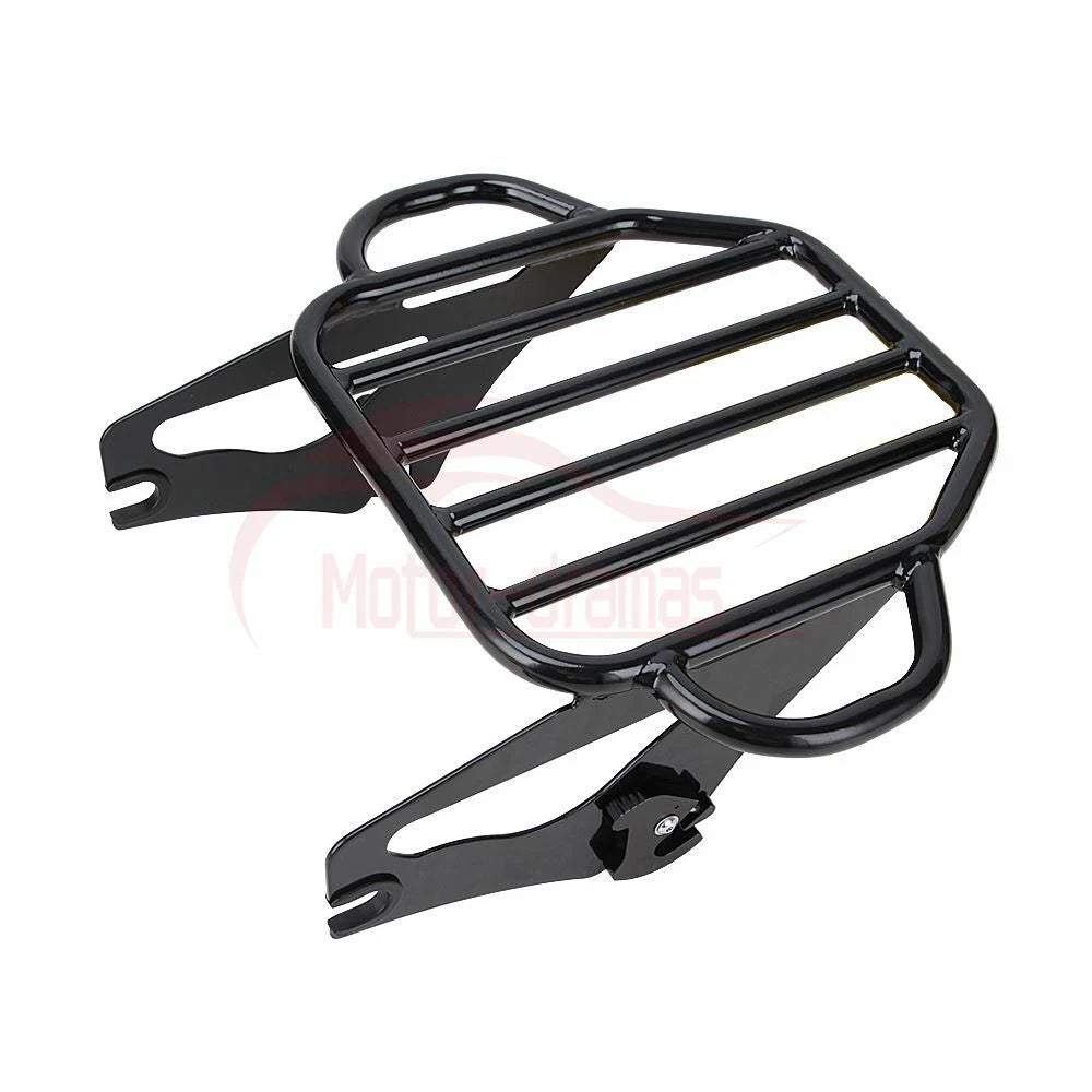 Detachable Tour Two Up Luggage Rack For Harley Road King Electra Glide 2009-2022