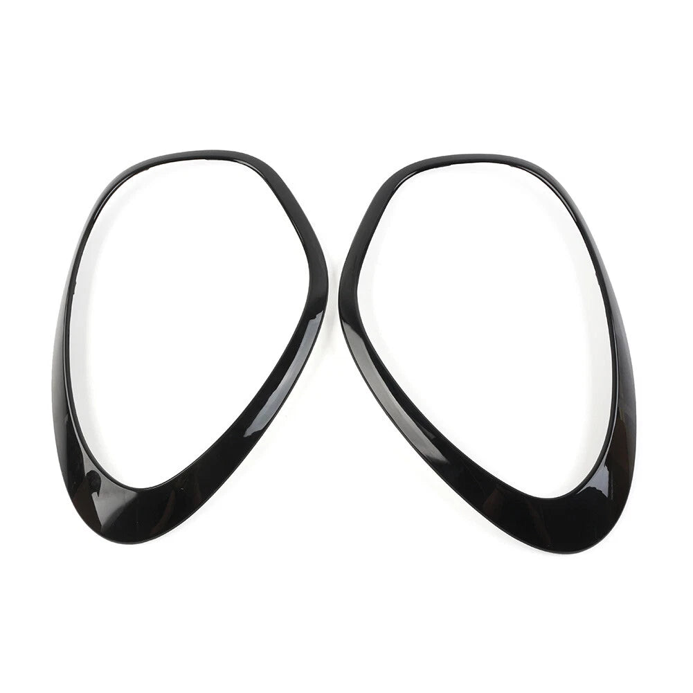 Headlight Ring Bezel Trim Surround Cover For BMW Mini Cooper R60 Countryman Pair