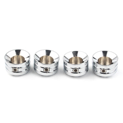 4ⅹ Head Bolt Cover Cap for Harley Twin Cam 1999-Later & Evo 1985-1999 Chrome USA