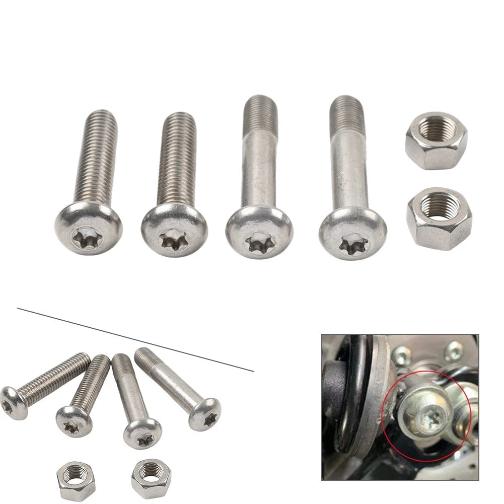 Rear Shock Absorber Mounting Bolts Screws Fit Harley Sportster XL883 1200 Dyna
