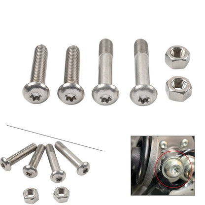 Rear Shock Absorber Mounting Bolts Screws Fit Harley Sportster XL883 1200 Dyna