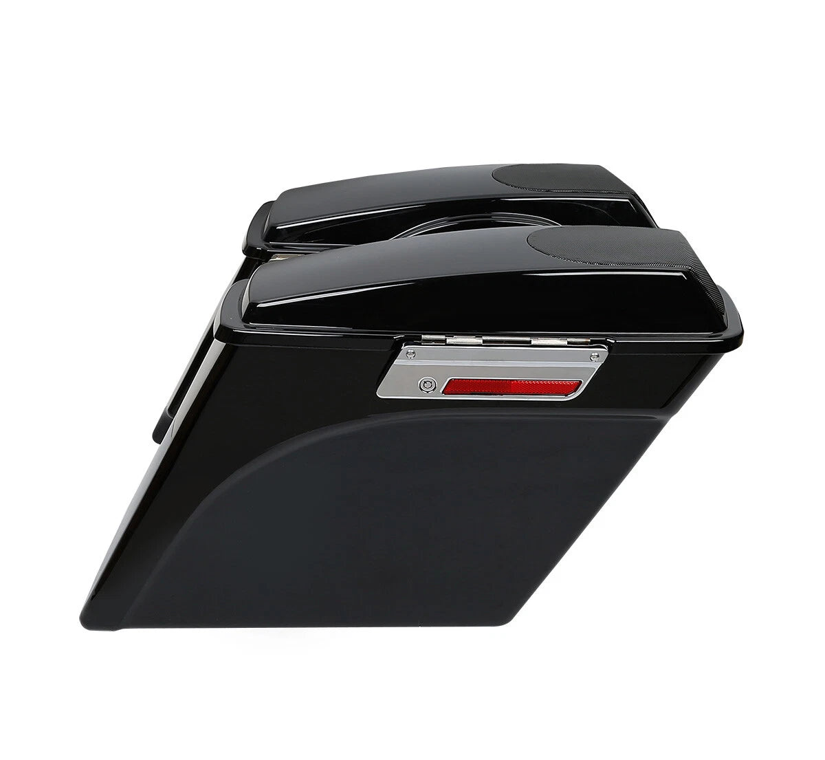 5" Stretched Saddlebags 5x7" Speaker Lids & Rear Fender For Harley Touring 09-13