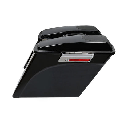 5" Stretched Saddlebags 5x7" Speaker Lids & Rear Fender For Harley Touring 09-13