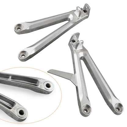 2pcs Motorcycle Silver Rear Foot Pedal  For HONDA CBR 600RR 2005 2006