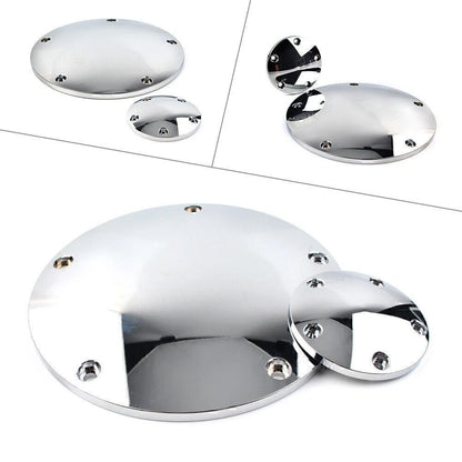 5 Holes Smooth Domed Derby Timing Timer Cover For Harley Road Glide Custom FLTRX