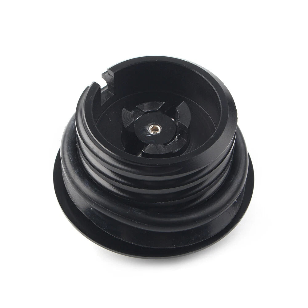 Fuel Tank Cover Flush Pop Up Reservoir Gas Cap Vented Fit Harley Davidson Black