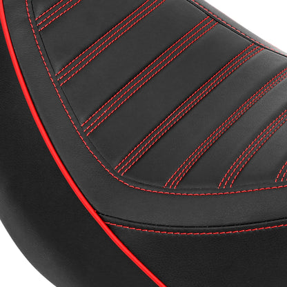 Driver Passenger Pillion Seat For Harley Softail FLDE FLHC FLHCS FLSL FXBB 18-24
