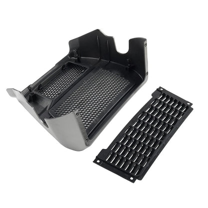Radiator Chin Cover Lower Spoiler Grey For Harley CVO Road Street Glide 2023-25