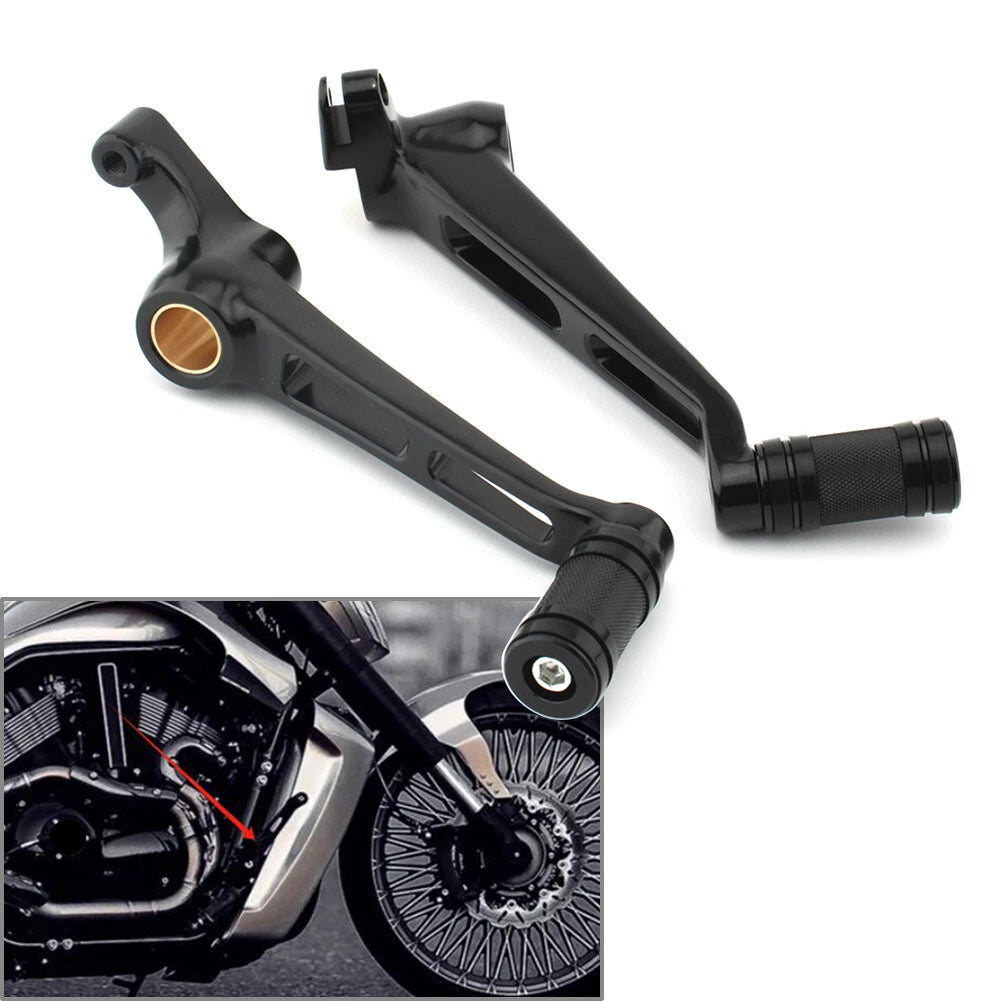 Brake Shifter Lever Arm Pedal For Harley V-Rod Muscle Night Rod VRSC 07-17 BlkA