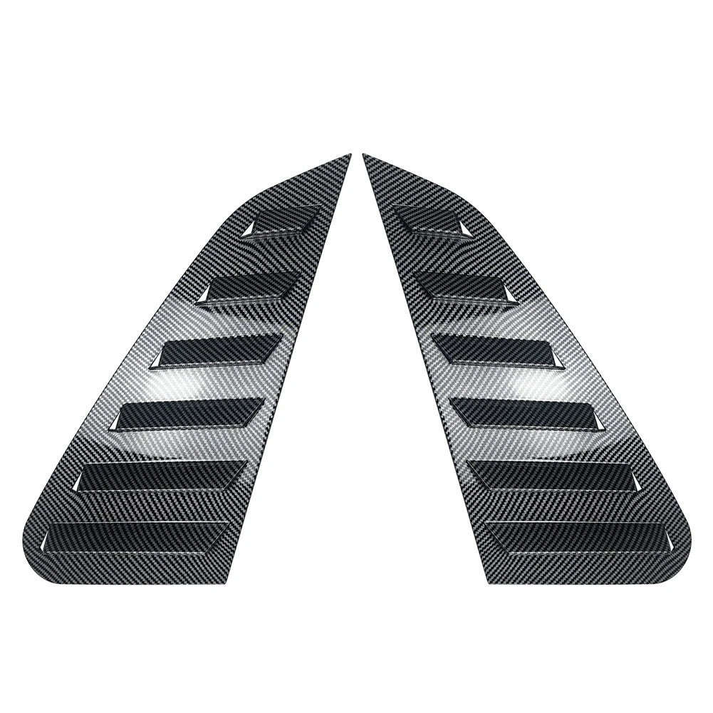 Rear Window Shutter Louvers Cover Trim For Subaru Impreza WRX STI 2011-2014