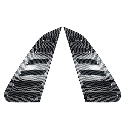 Rear Window Shutter Louvers Cover Trim For Subaru Impreza WRX STI 2011-2014
