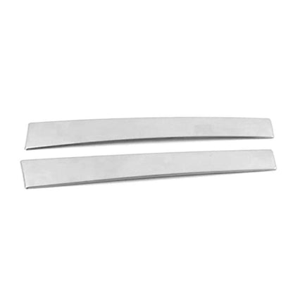 2x Holder Center Console Trim Frame Panel Cover Chrome For Volvo XC60 2009-2017