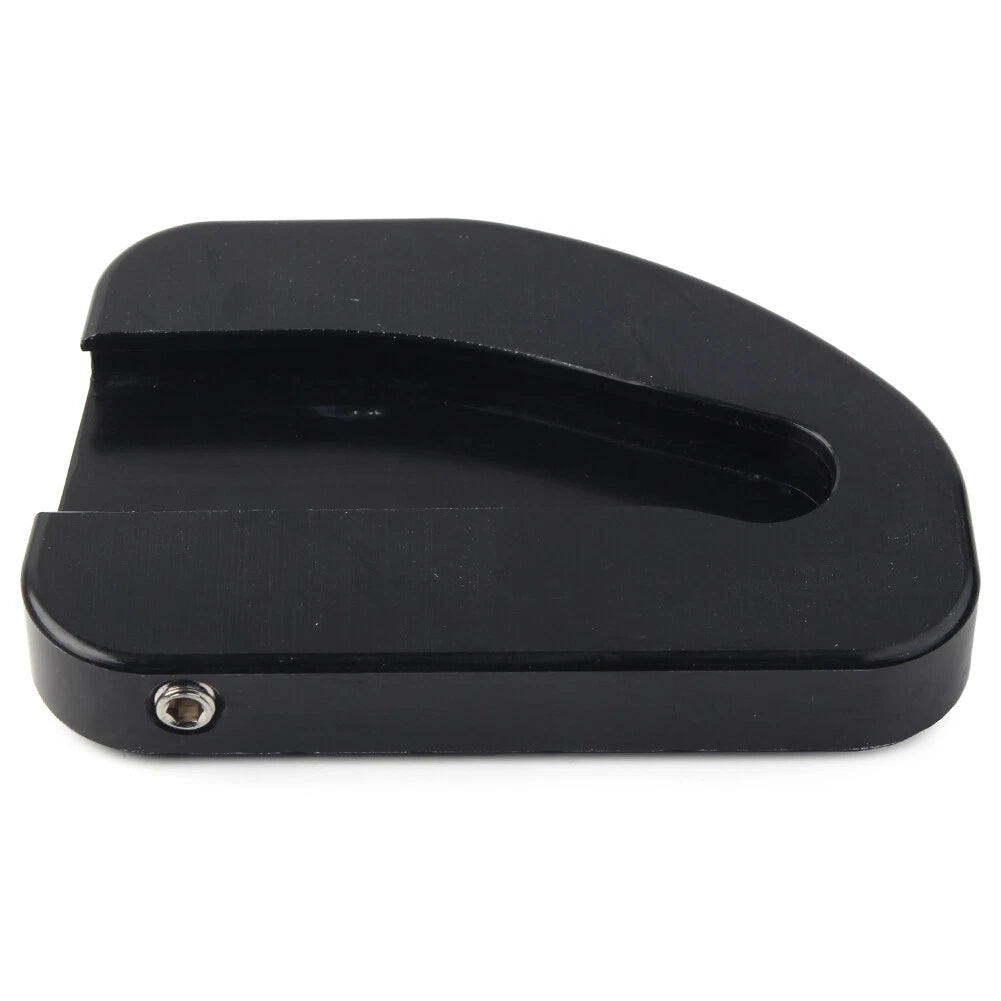 Side Stand Enlarger Plate Kickstand Pad for Honda GoldWing GL1800 2010-17 Black