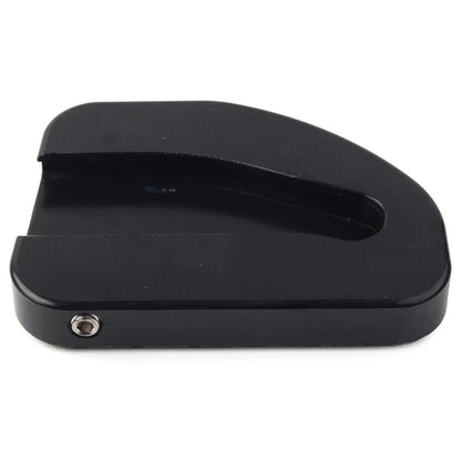 Side Stand Enlarger Plate Kickstand Pad for Honda GoldWing GL1800 2010-17 Black