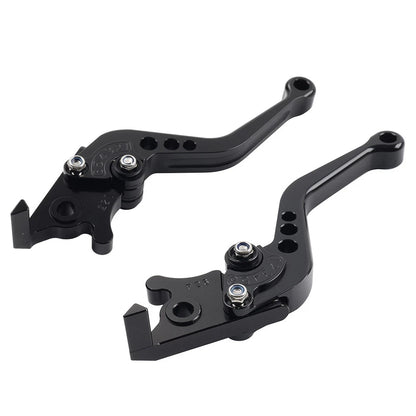 2pcs CNC Adjust Short Brake Clutch Levers Handles For Suzuki SV650 1999-2009