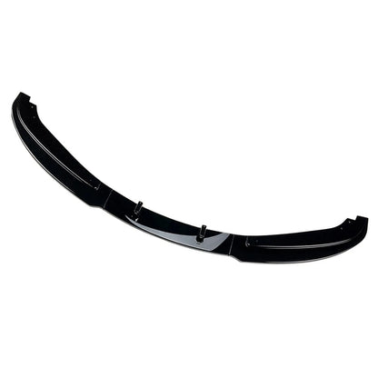 Front Bumper Spoiler Lip For BMW 3 Series E90 4-Door Sedan 2009-12 Bright Black