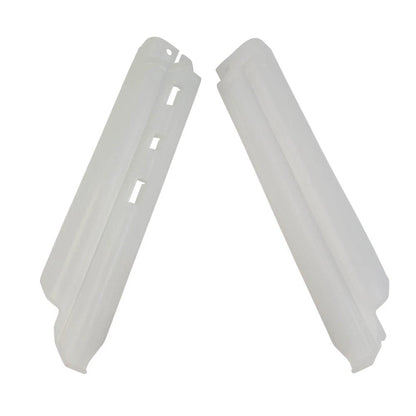 2pcs Motorcycle White Fork Slider Guard Protector For Kawasaki  KLX250R 1994-96
