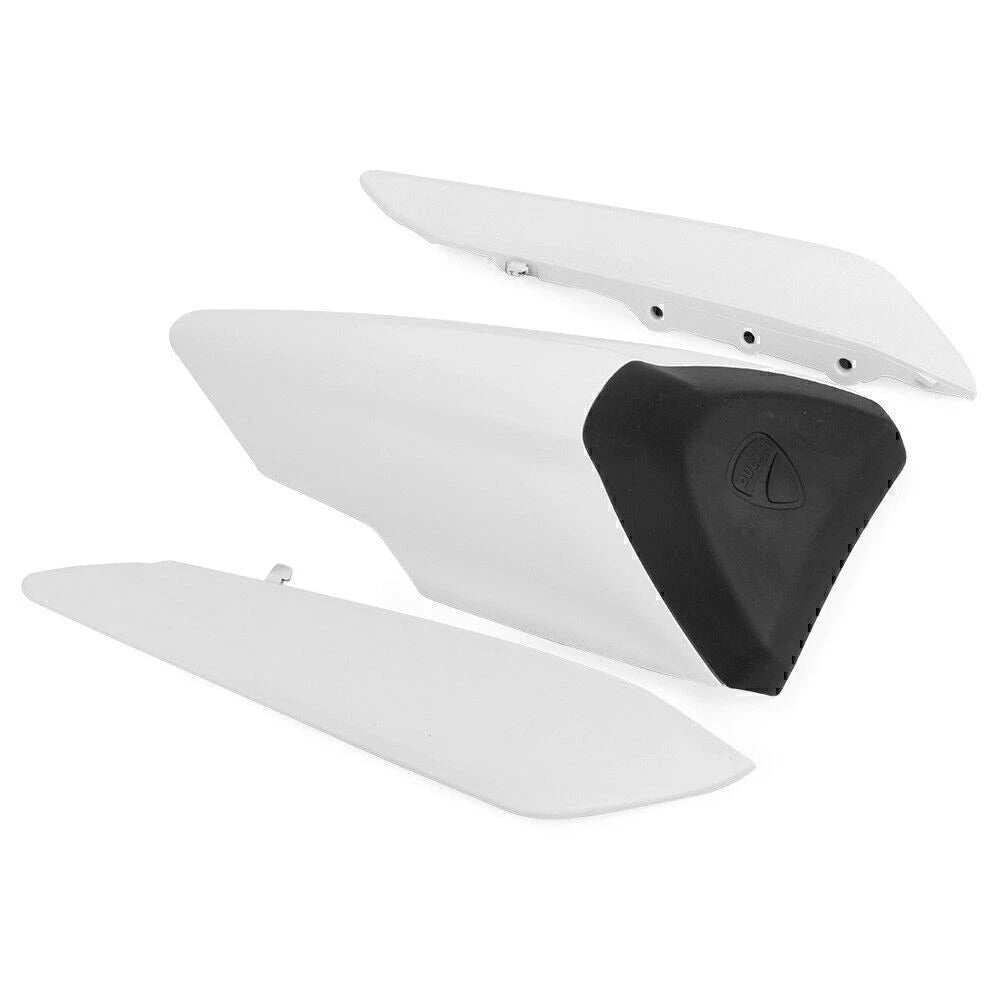 White Rear Seat Back Cover Cowl Cap Fairing For Ducati 959 1299 Panigale 2015-18