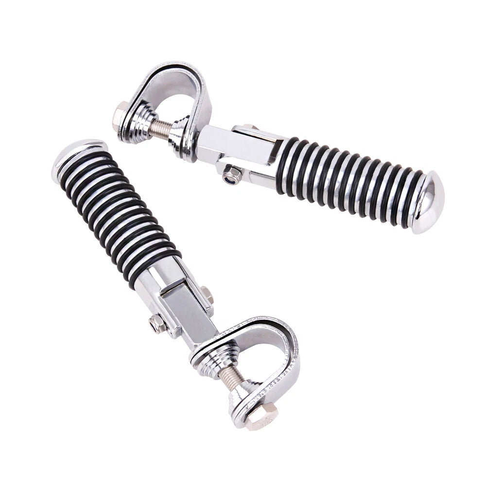 Motorcycle 1"~1-1/4" Highway Foot Pegs For Harley Touring Sportster Softail Dyna