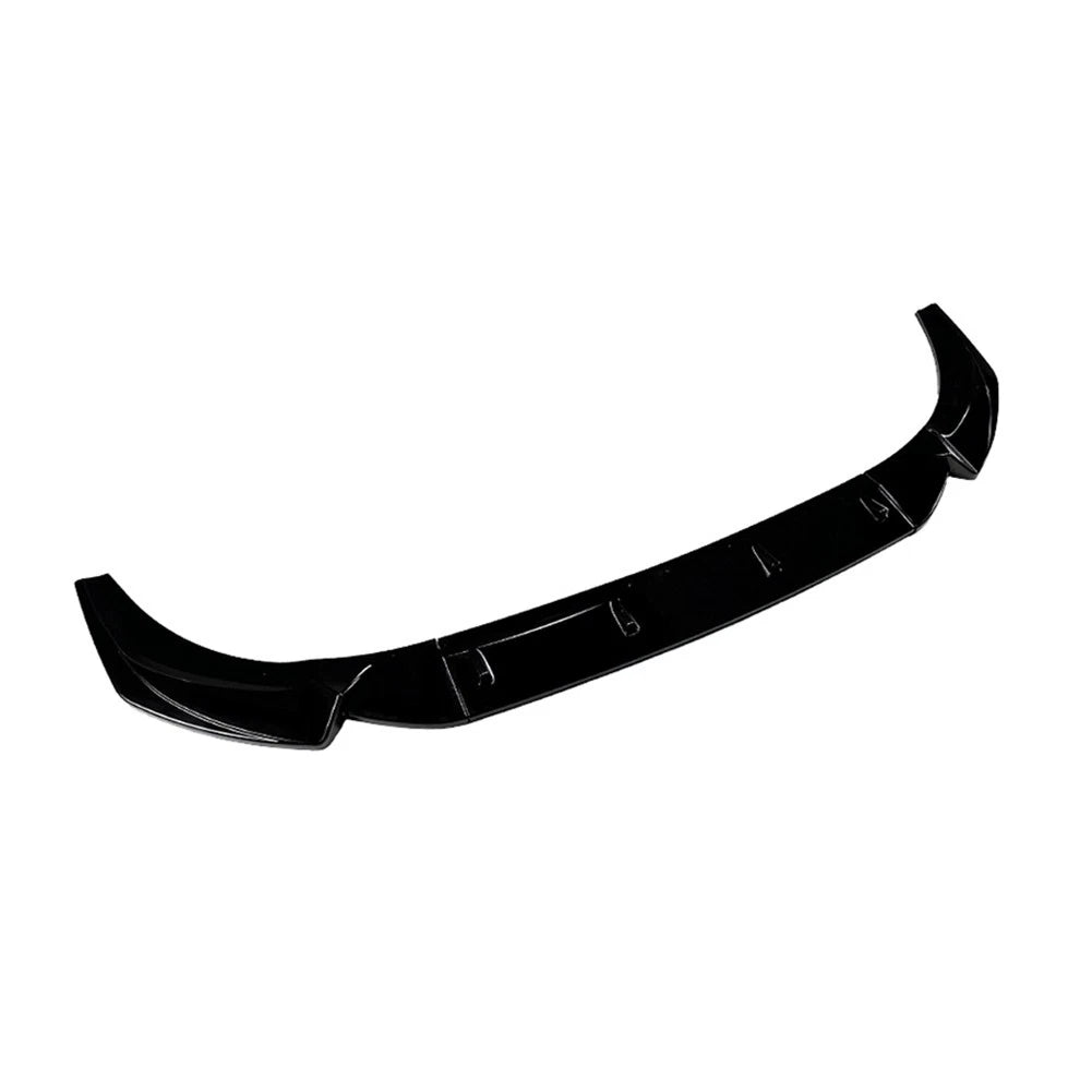 Glossy Black Front Bumper Splitter Spoiler Lip For Audi Q3 F3 Sline 2019-2024