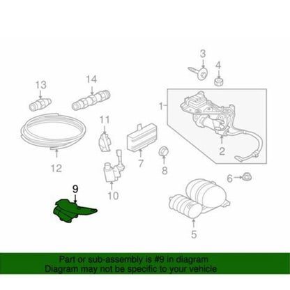 Rear Left Right Height Level Sensor For Jaguar XJ 2010-2018 & XF 2008-2015